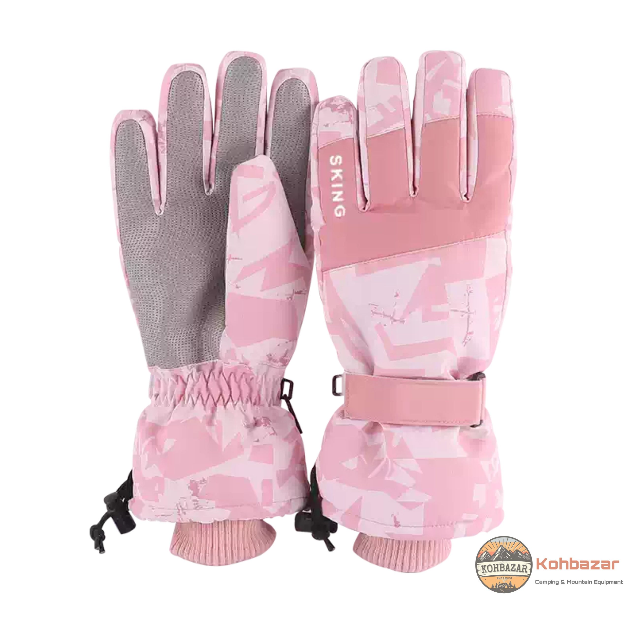 Waterproof mountaineering and skiing gloves, model SKING دستکش کوهنوردی و اسکی ضد آب مدل SKING - Image 1
