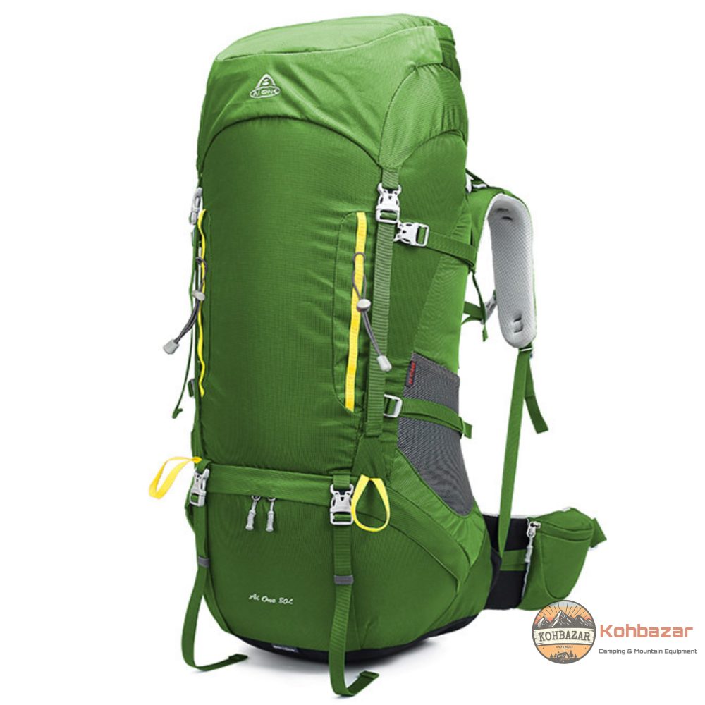 کوله پشتی کوهنوردی آیوان AIONE KA-8187 ظرفیت ۸۰ لیتر - Image 6