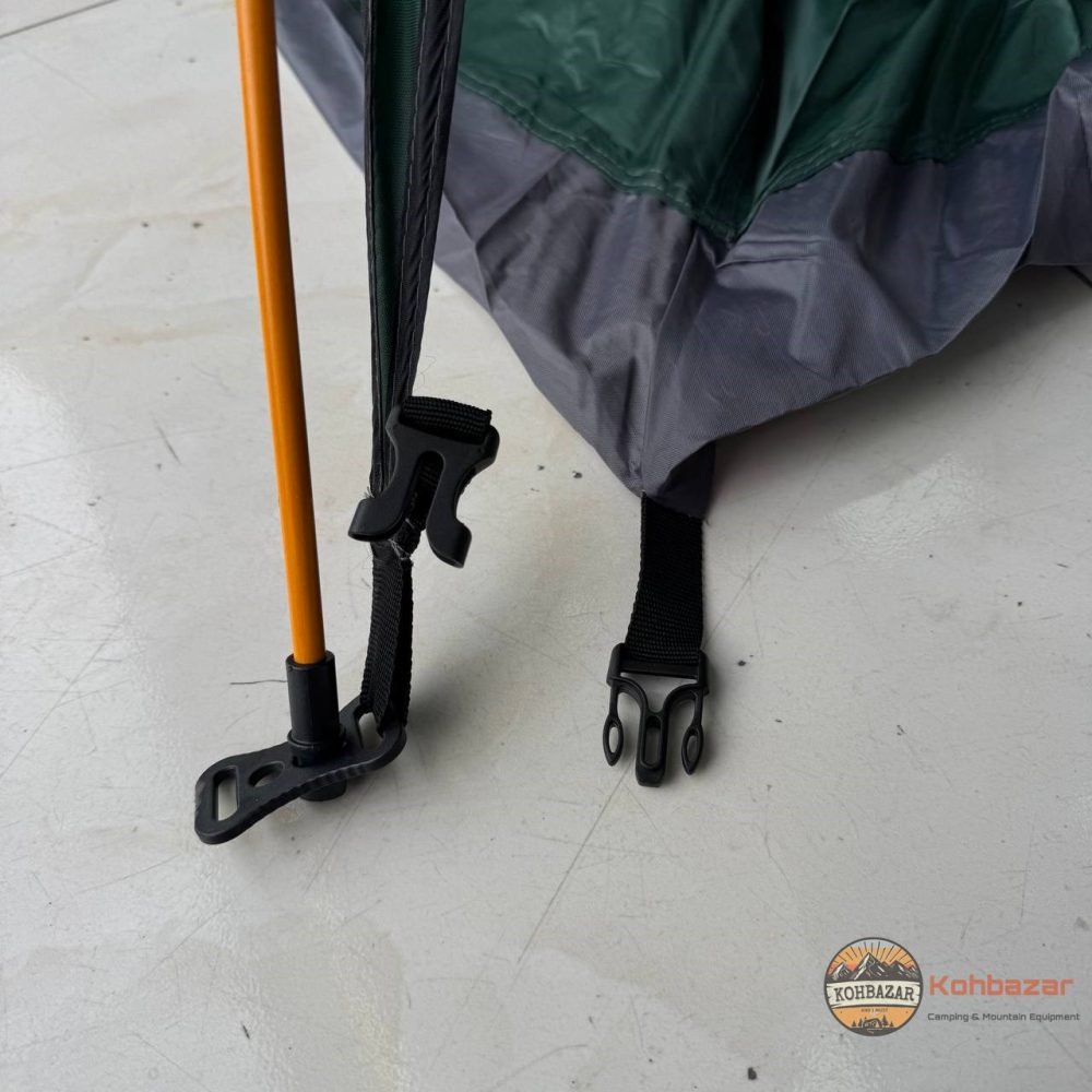 چادر دو کاره اتومات سه الی چهار نفره سایه بان شو GREEN - Image 19