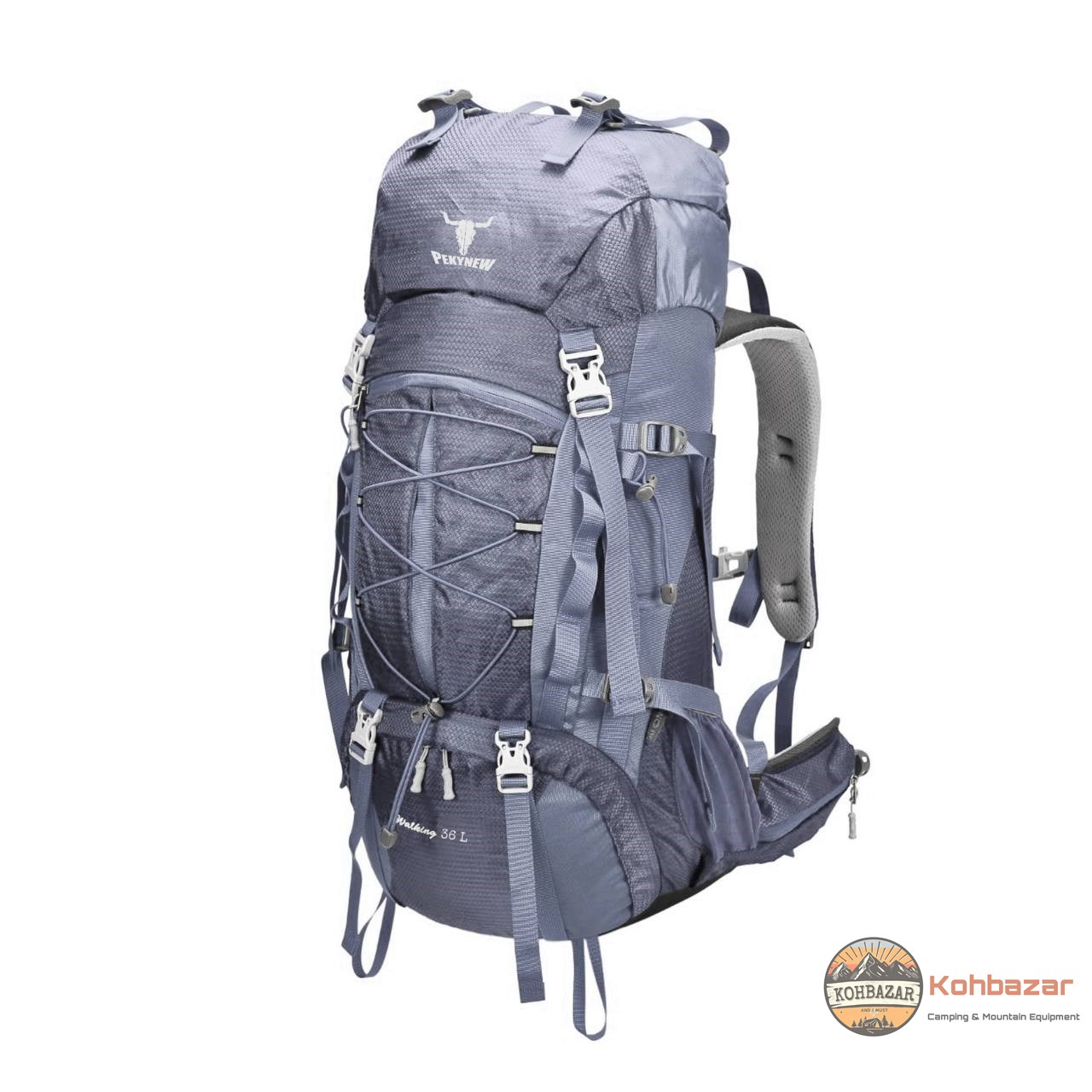 pekynew-36l-adventure-backpack کوله پشتی کله گاوی 36L مدل PEKYNEW Adventure - Image 1