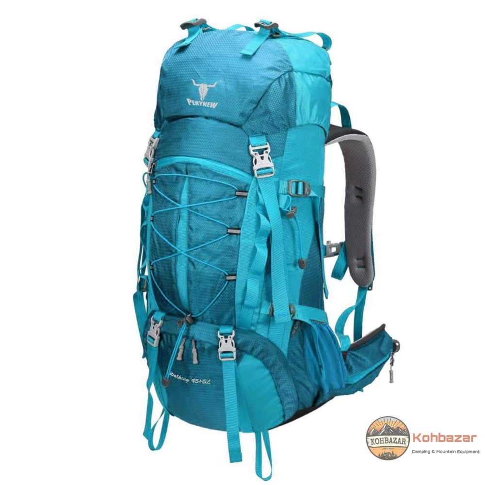 کوله پشتی کله گاوی 45L مدل PEKYNEW Adventure 45+5L - Image 2