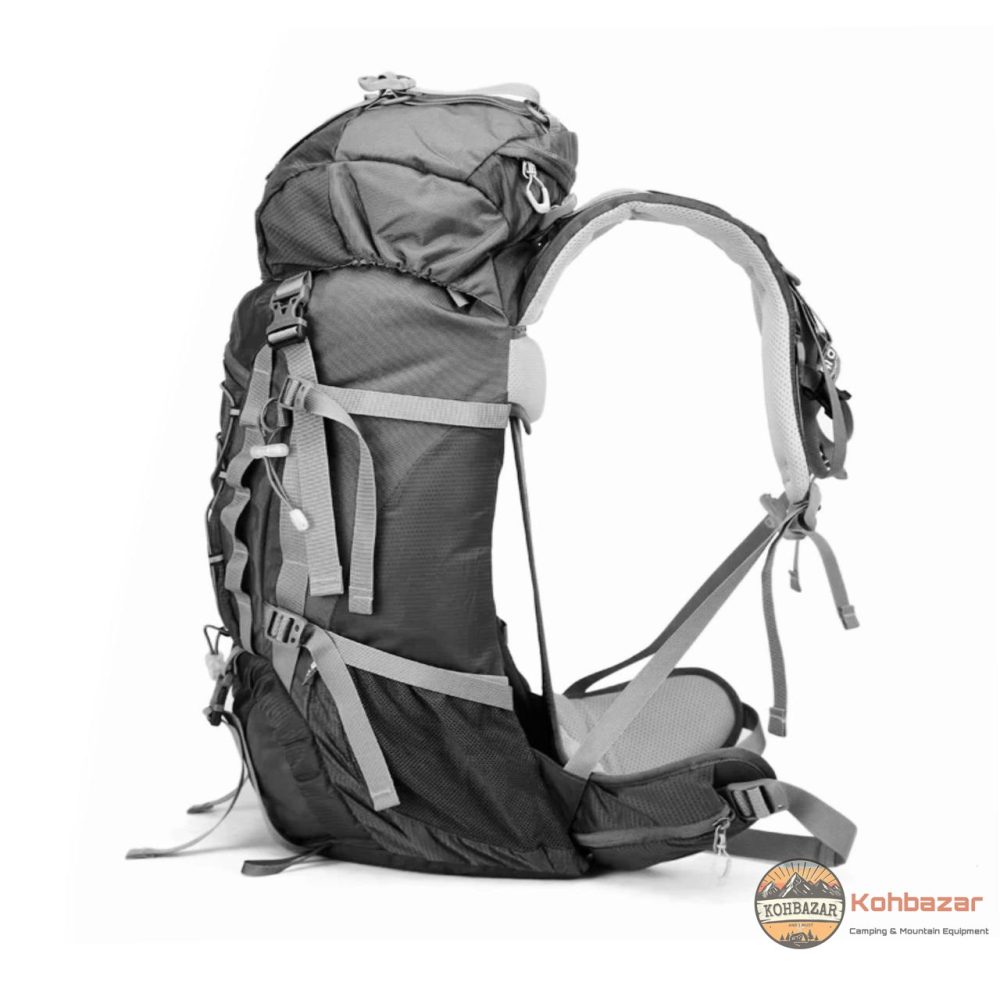 کوله پشتی کله گاوی 45L مدل PEKYNEW Adventure 45+5L - Image 6