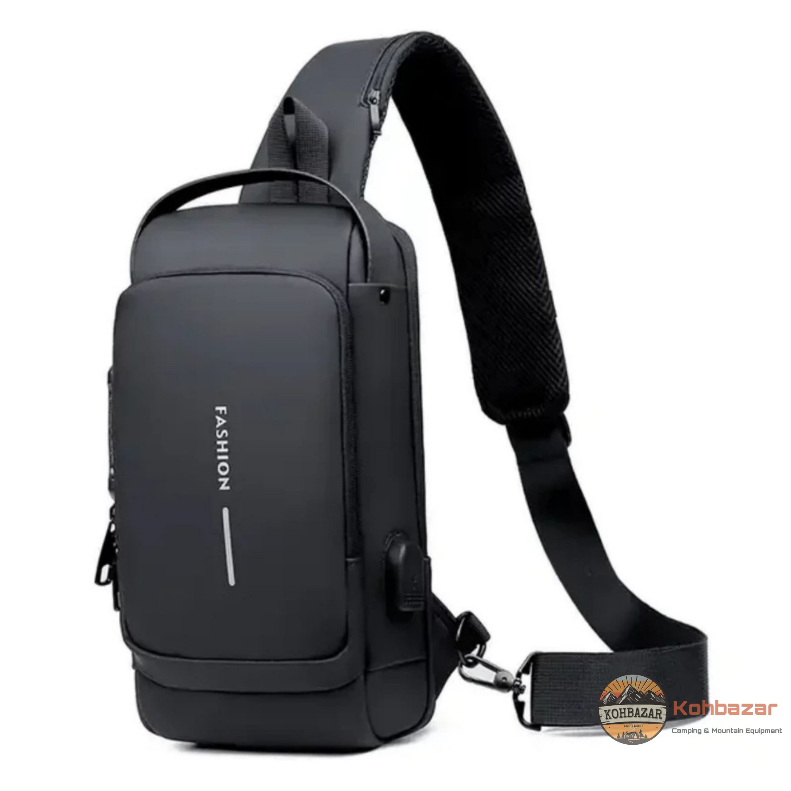 KOHBAZAR BODY BAG FASHION (8) کیف کراس بادی مردانه ضدسرقت - Image 1