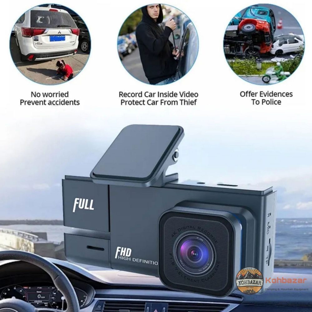 دوربین ثبت وقایع خودرو مدل Dual Lens Vehicle BlackBOX - Image 6